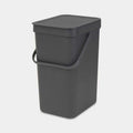 Brabantia Sort & Go Waste Bin 12 Litre - Grey image 0