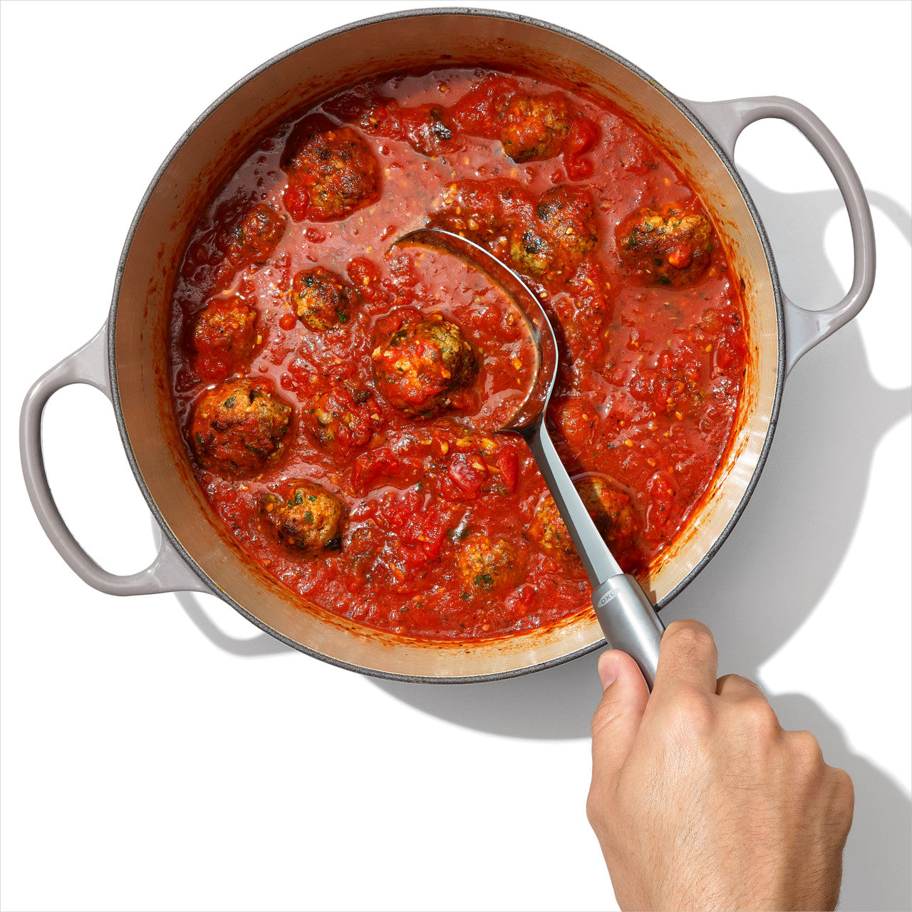 Oxo Steel Cooking Spoon image 2