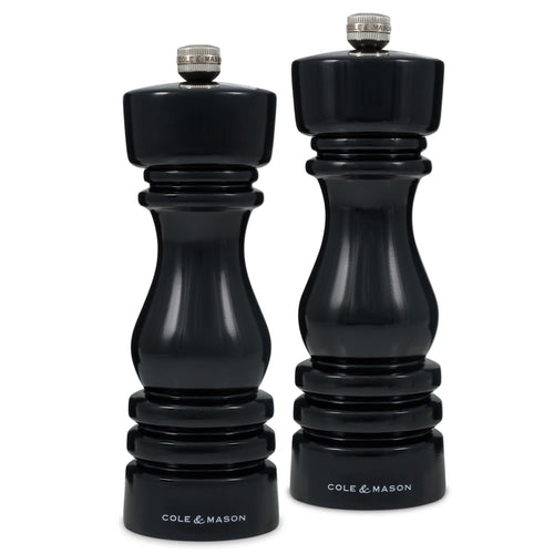 Cole & Mason London Mills Black Gloss Gift Set - 18cm image 0