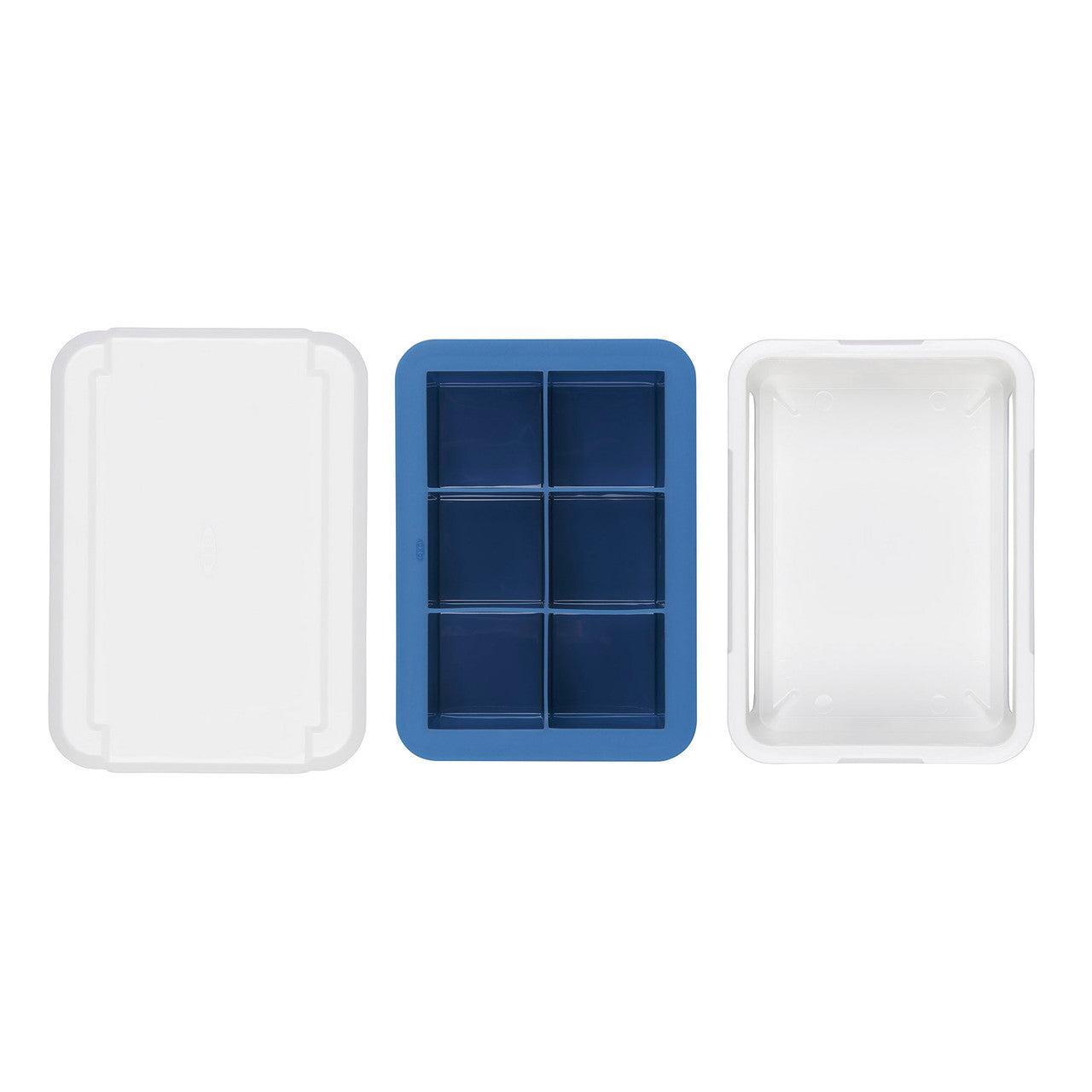 OXO Good Grips Covered Silicone Ice Cube Tray ? Large Cubes image 4