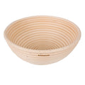 Bakemaster Round Proving Basket, 22 X 8.5Cm - Rattan image 0