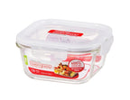 LocknLock Euro Glass Boroseal Heat Resistant Glass Square - 500ml image 0