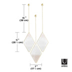 Umbra Dima Diamond Mirrors (Set of 3) image 2