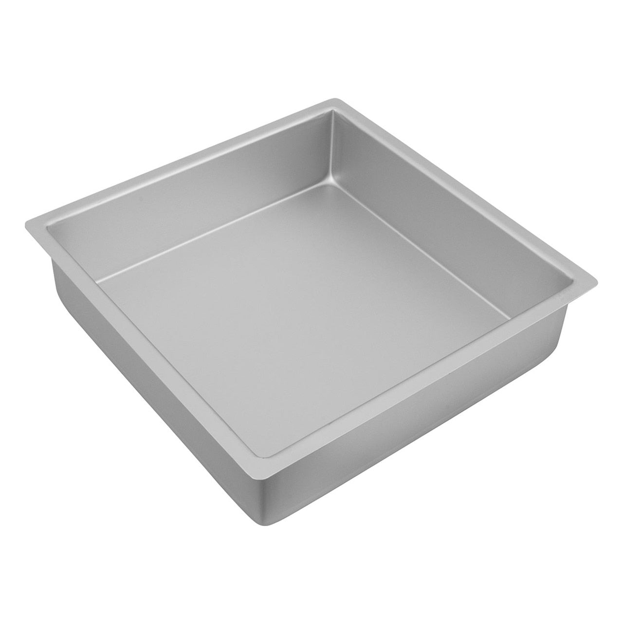 Bakemaster Silver Anodised Square Cake Pan, 27.5 X 7.5Cm image 0