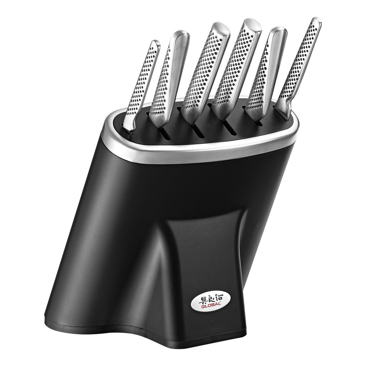 Global Zeitaku 7 Piece Knife Block Set image 0