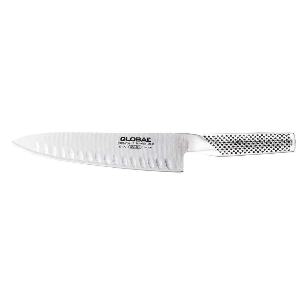 Global Classic 20cm Cook?s Knife Fluted G-80 image 3