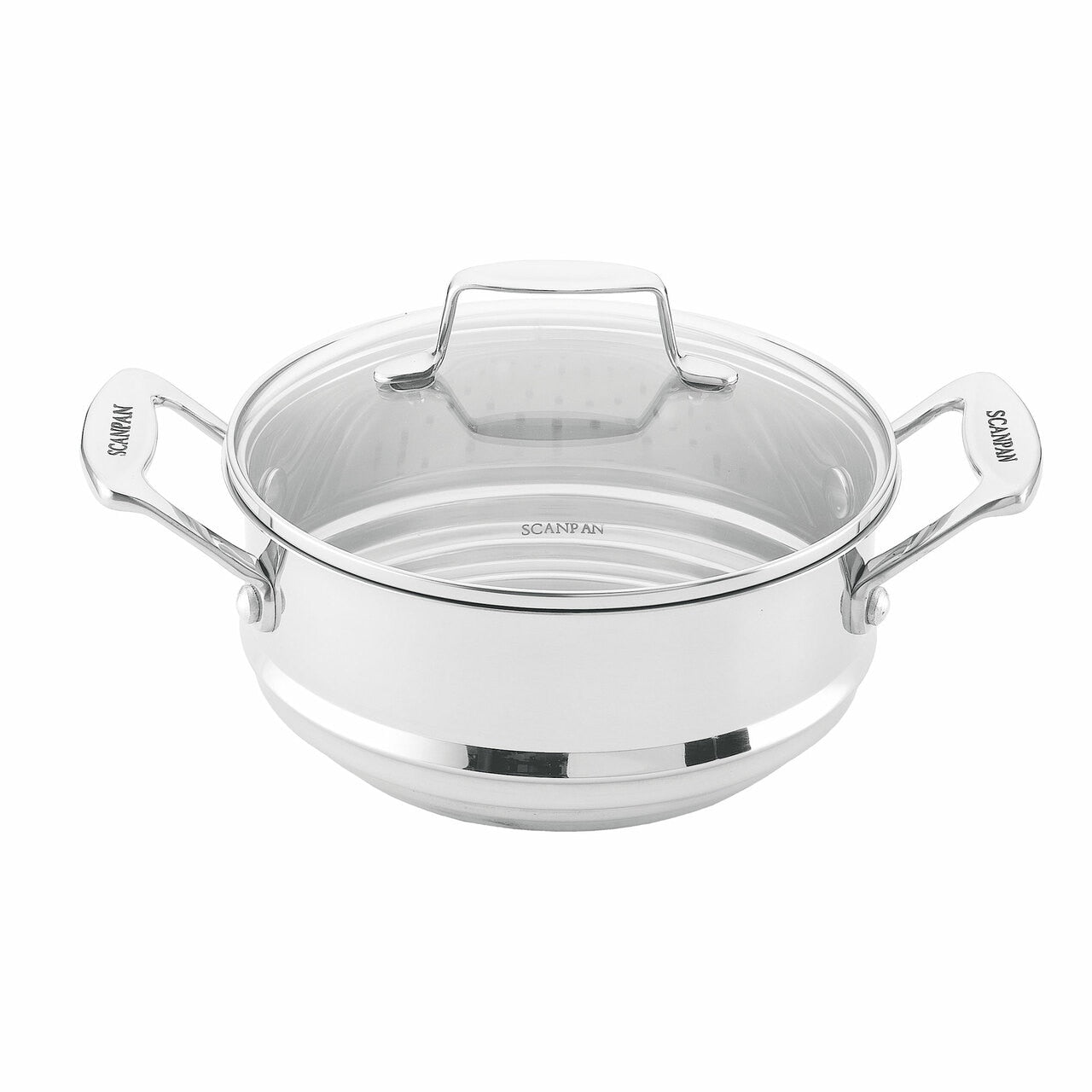 Scanpan Impact 16/18/20Cm Multi Steamer Insert With Lid image 0