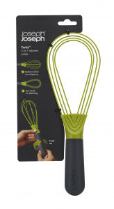 Joseph Joseph Twist Whisk - Grey/Green image 1