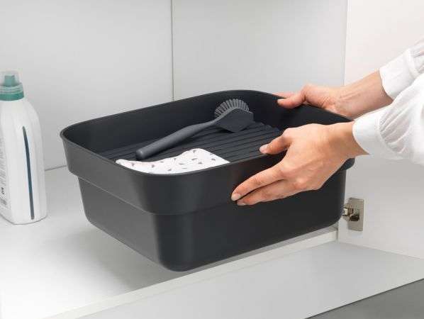 Brabantia Washing Up Bowl Dark Grey image 1
