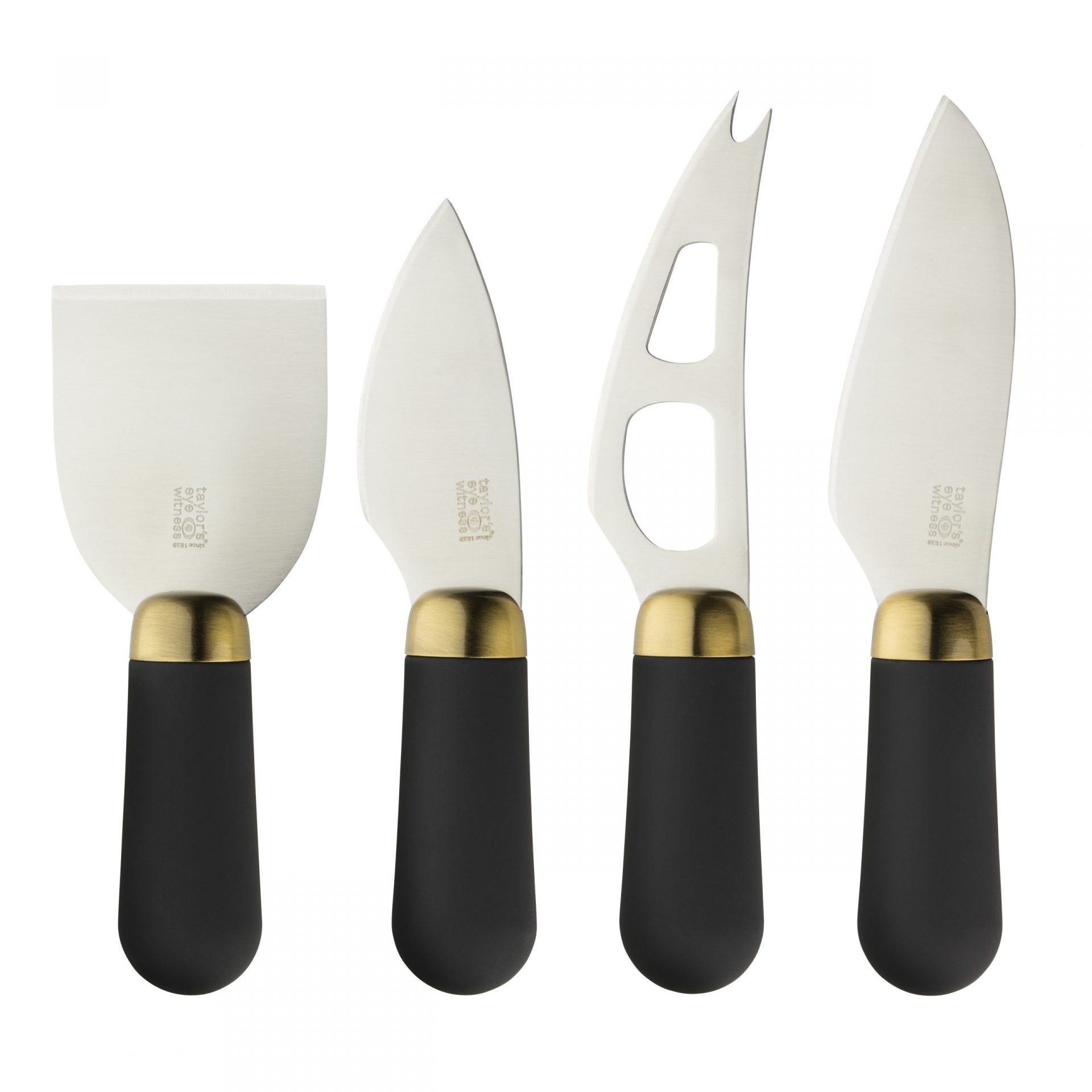 Taylors Brooklyn Brass 4Pc Cheese Knife Set - Lms24Cs16 image 0