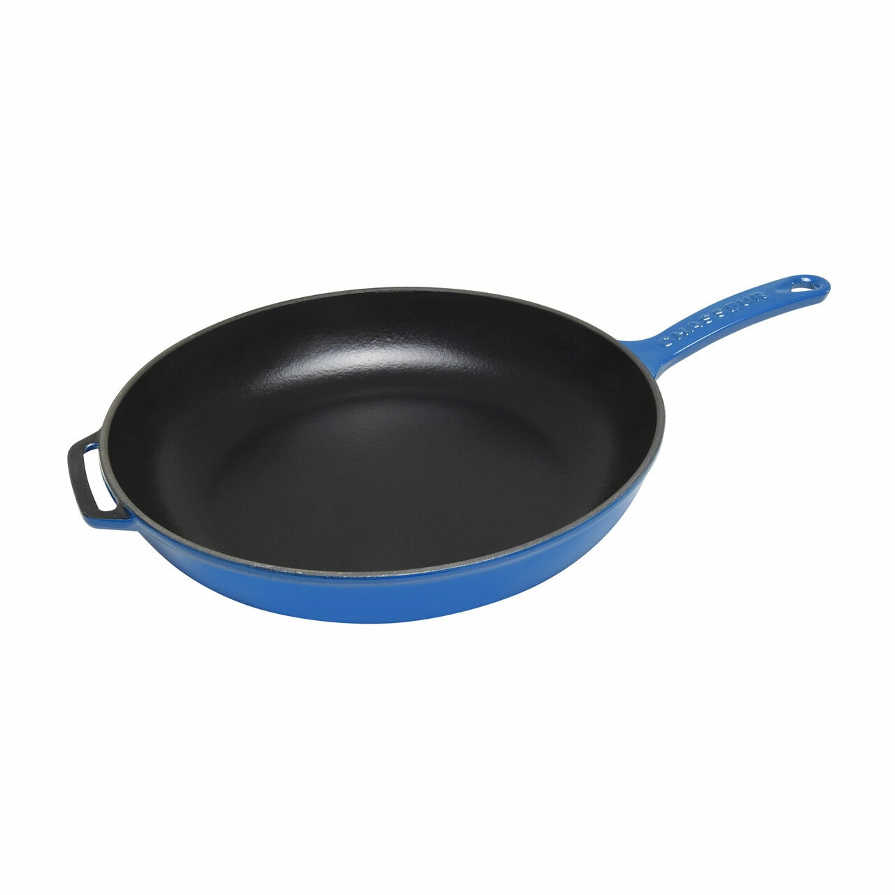 Chasseur Fry Pan with Cast Handle 28cm Sky Blue image 0