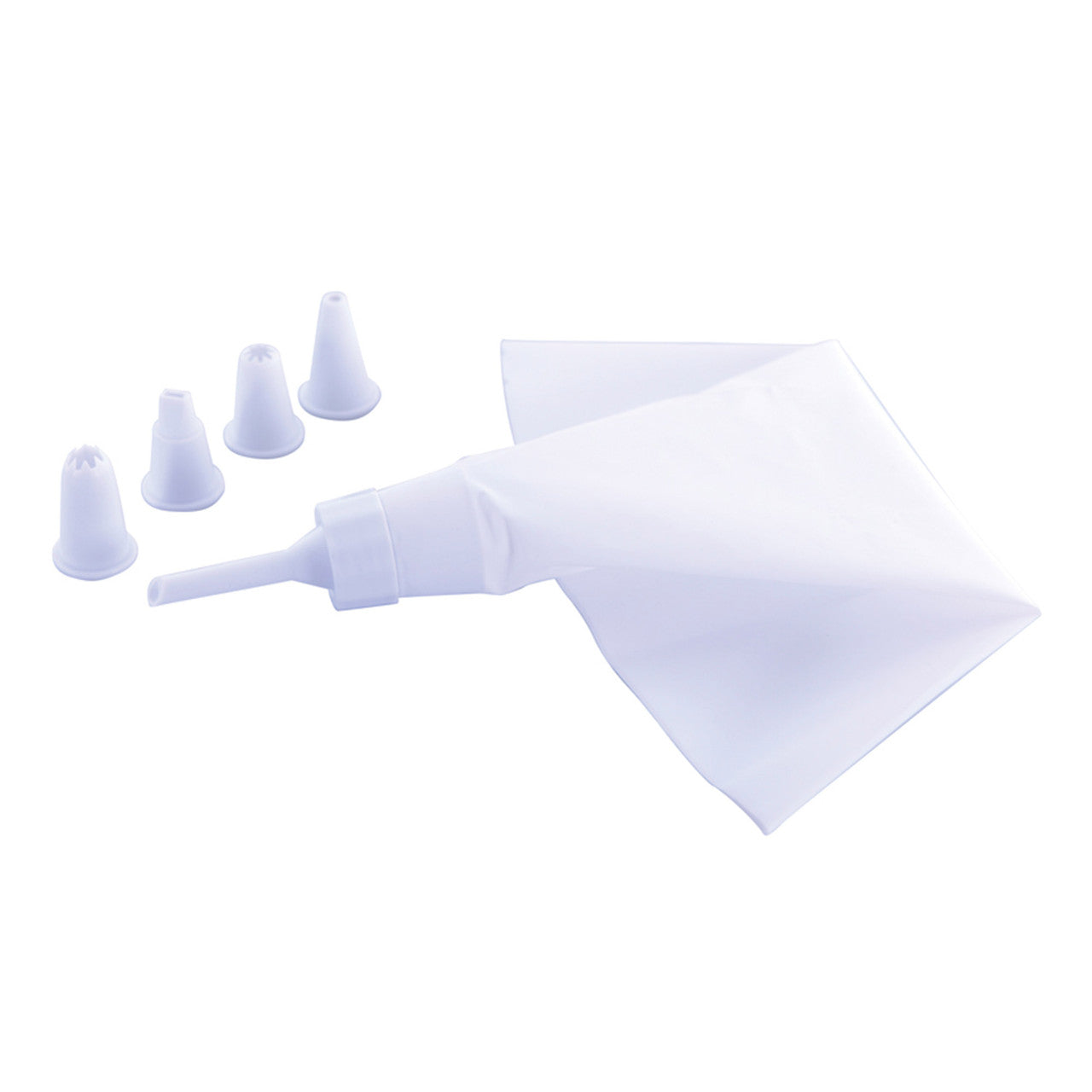 Avanti Icing Set With 5 Plastic Nozzles - Peva 35cm Bag image 0
