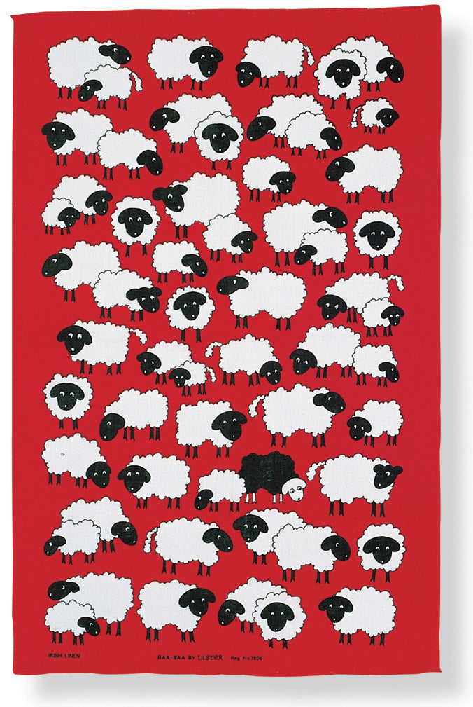 Ulster Weavers Cotton Tea Towel Baa Baa image 0