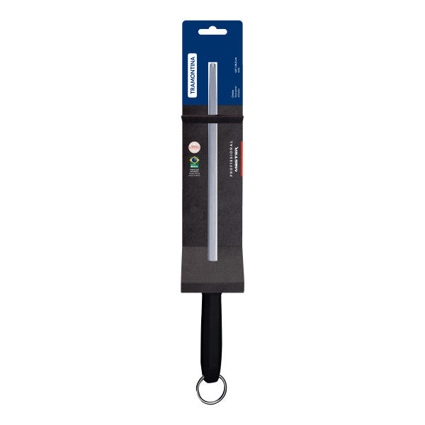 Tramontina Grooved Sharpener Professional Master - Black 10", 25cm image 1
