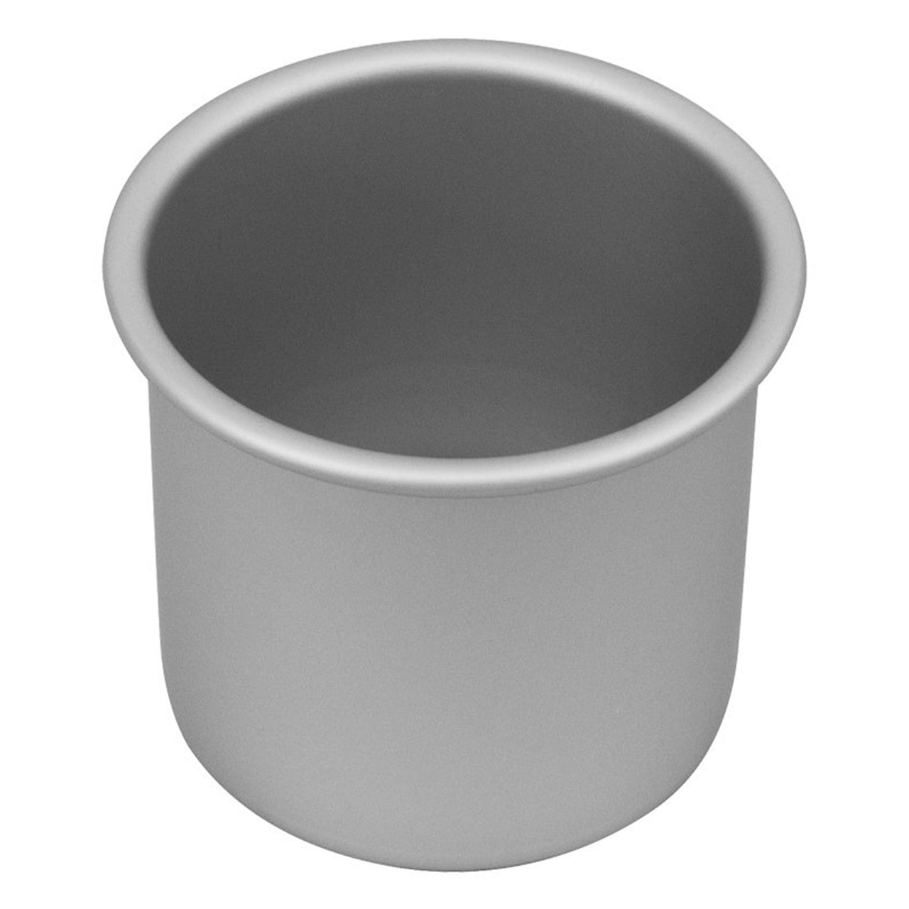 Bakemaster Silver Anodised Round Deep Cake Pan 10 x 10cm image 0