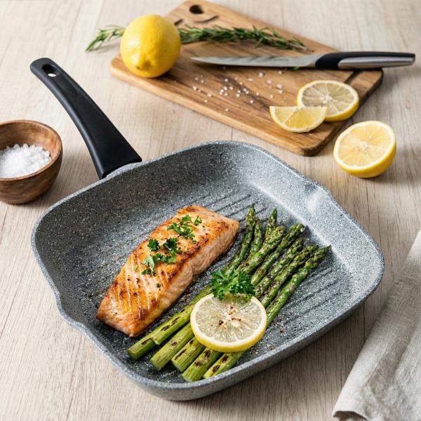 Flonal Dura Induction Grill Pan 28cm