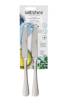 Wiltshire Baguette Dinner Knife 4Piece Stainless Steel