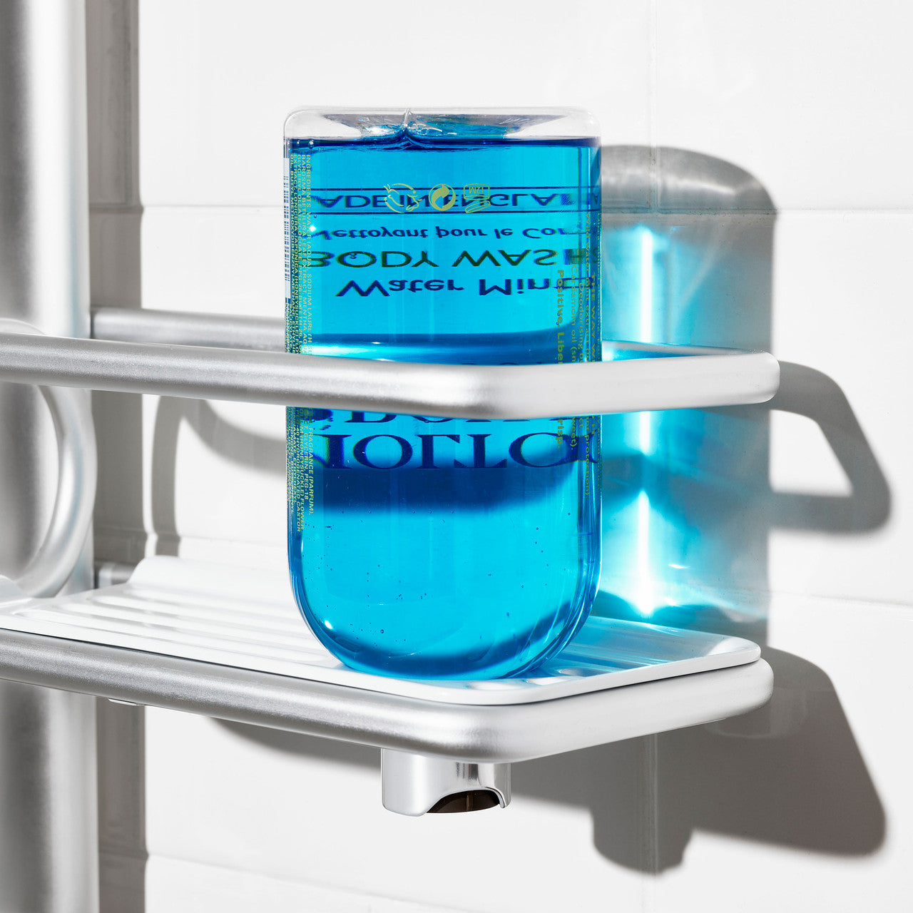 OXO Good Grips Aluminum Hose Keeper Shower Caddy image 4