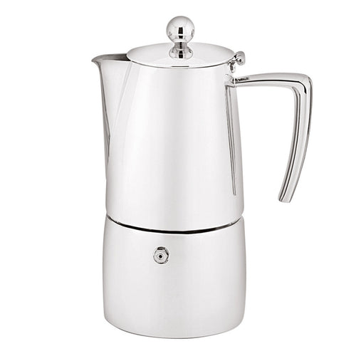 Avanti Art Deco Espresso Maker - 10 Cup / 500ml - Stainless Steel image 0