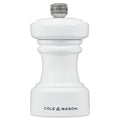 Cole & Mason Hoxton White Gloss Pepper Mill 104mm image 0
