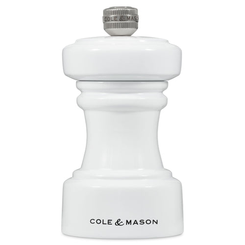 Cole & Mason Hoxton White Gloss Pepper Mill 104mm image 0