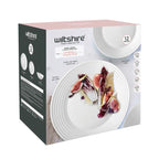 Wiltshire Pearl Ripple 12 Piece Dinner Set