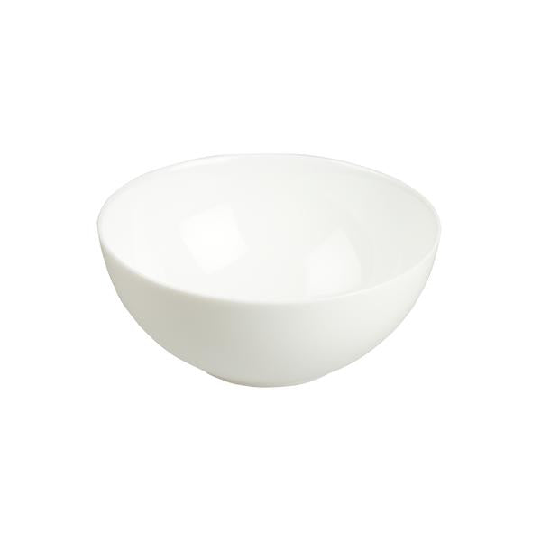 Wiltshire White Coupe Glass Noodle Bowl 18cm