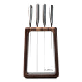 GLOBAL Hashira 5pc Knife Block Set - Walnut image 0