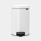 Brabantia Newicon Pedal Bin 12 Litre - White image 0