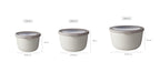 Cirqula Round Large Set 3 Piece Nordic White image 3