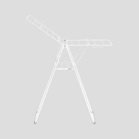 Brabantia Hangon Drying Rack 15 Metres - White image 2