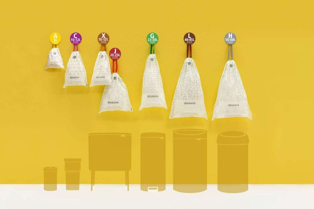 Brabantia Perfectfit Bin Bags Code H (50-60 Litre), Roll With 10 Bags image 1