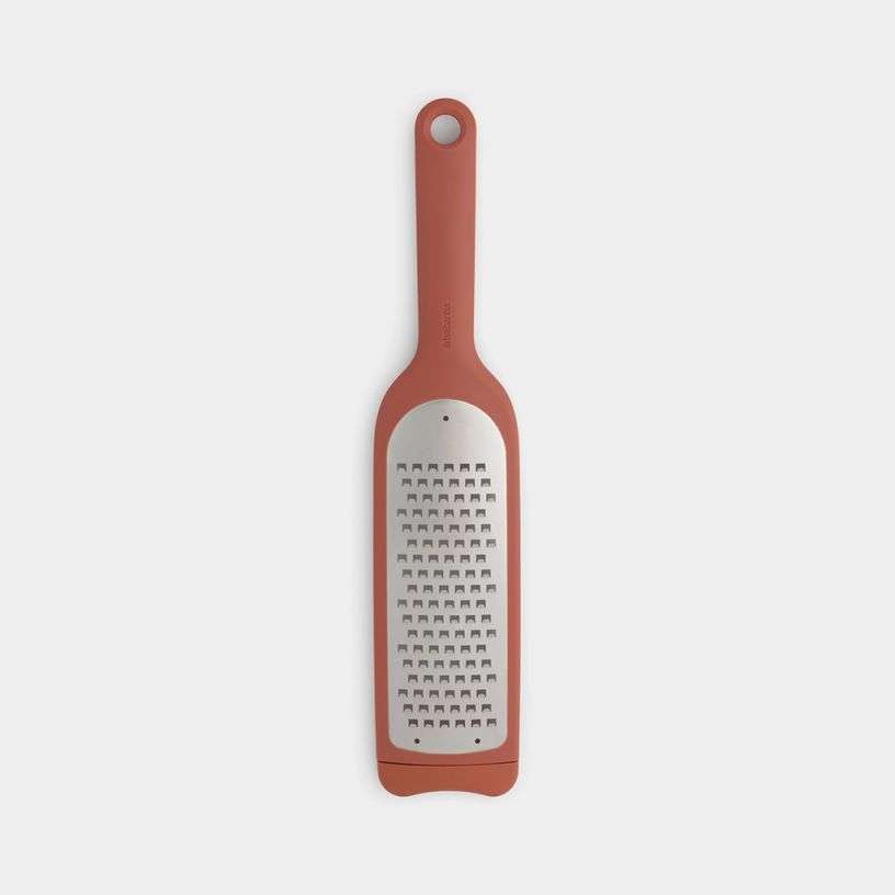 Brabantia Coarse Grater Plus Cover, Tasty+ - Terracotta Pink image 0