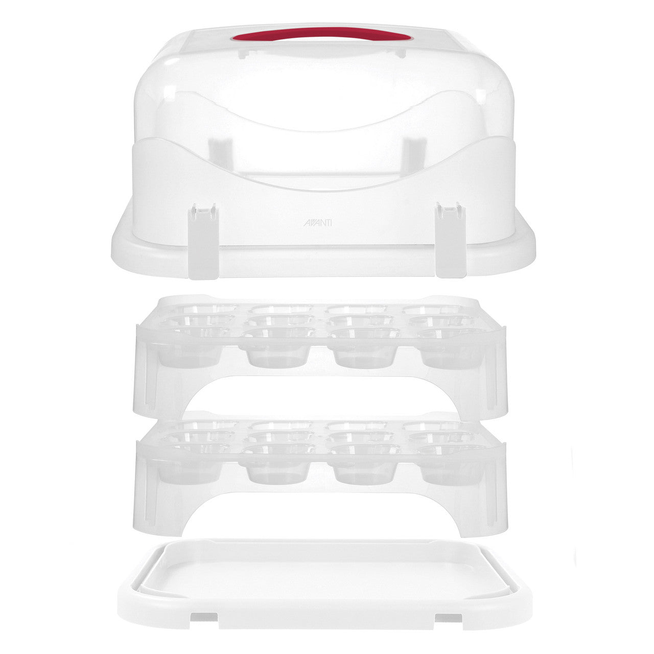 Avanti Universal Cupcake & Rectangular Cake Carrier image 0