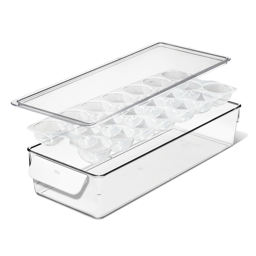 OXO Refrigerator Egg Bin with Removable Tray image 2