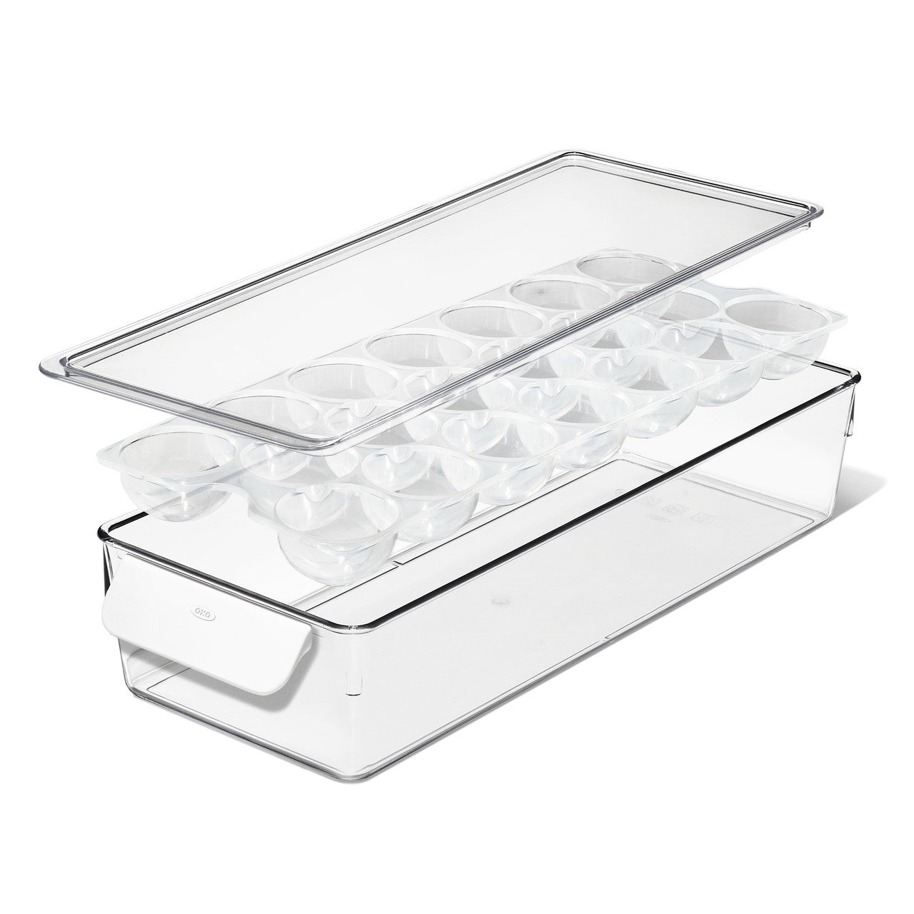OXO Refrigerator Egg Bin with Removable Tray image 2