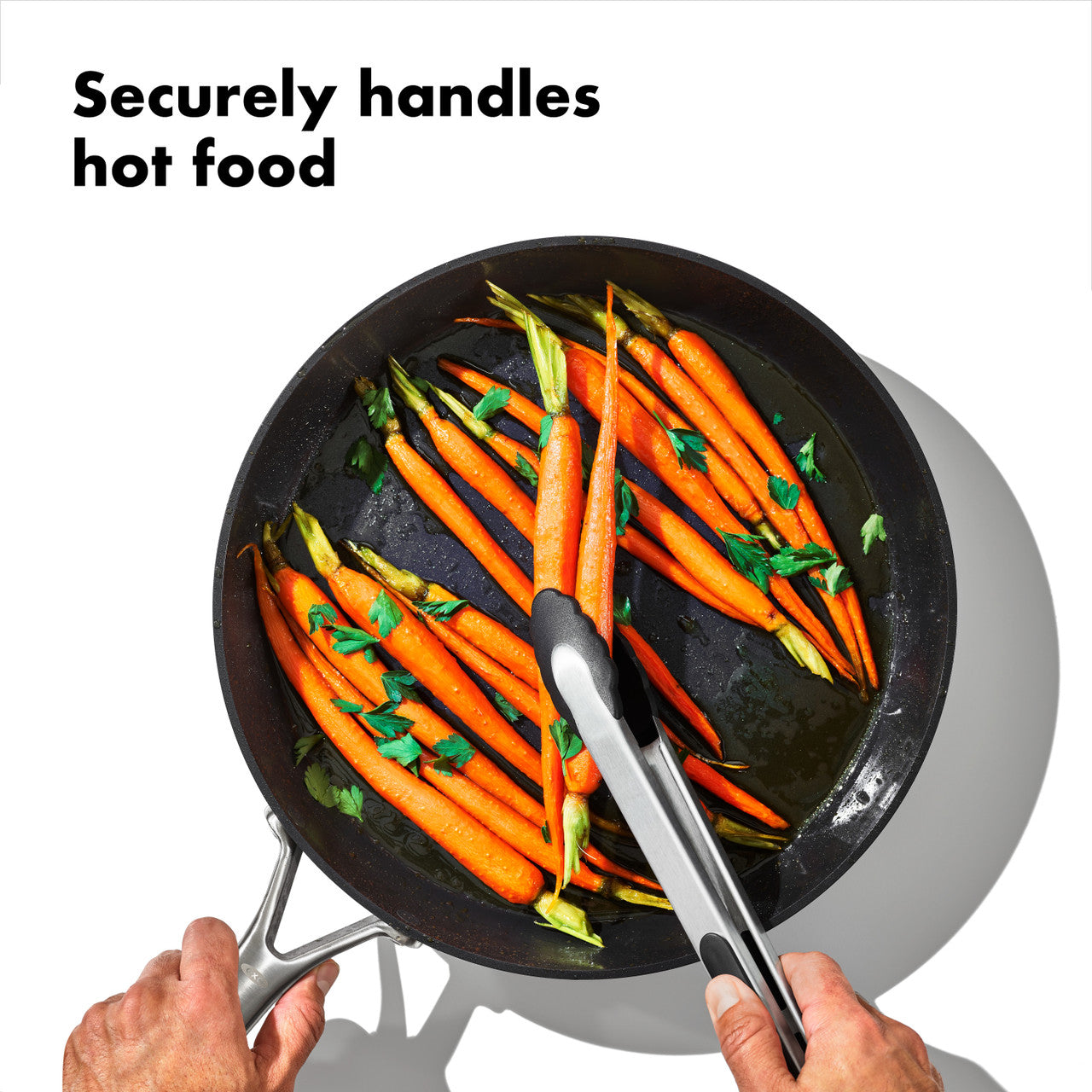 Oxo Good Grips Tongs with Nylon Heads 2-Pack image 3