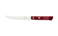 Tramontina Churrasco Steak Knife Serrated Narrow Blade Polywood Red 5", 11cm image 0