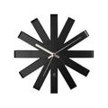 Umbra Ribbon Wall Clock - Black image 0