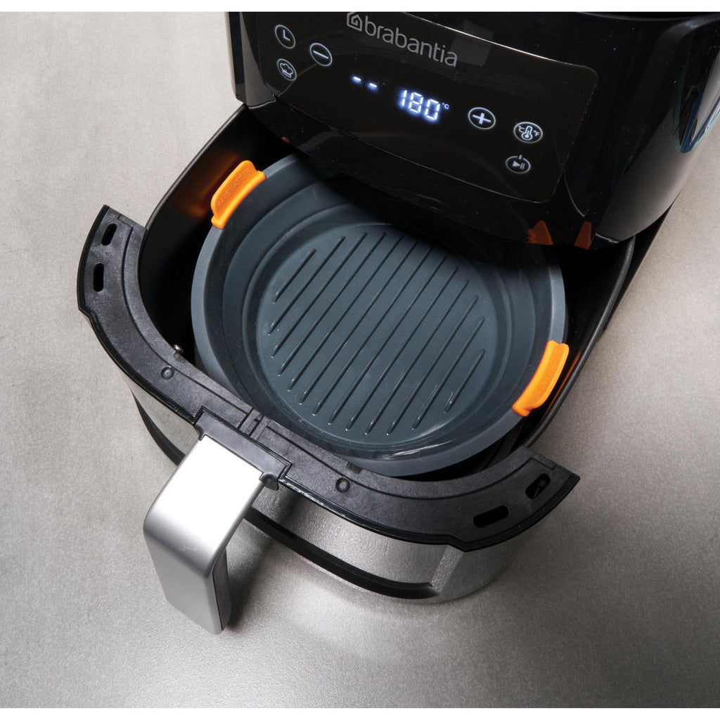 Bakemaster Silicone Collapsible Round Air Fryer Insert 21 x 6.5cm image 2