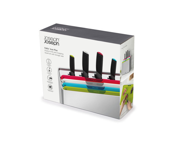 Folio Icon Plus 8 Piece Knife & Board Set image 3