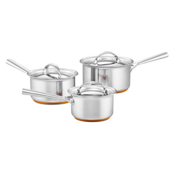 Essteele Per Vita 3 Piece Saucepan Set image 0