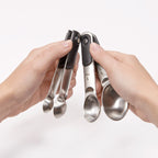Oxo 4-Piece Stainless Steel Measuring Spoon Set image 4