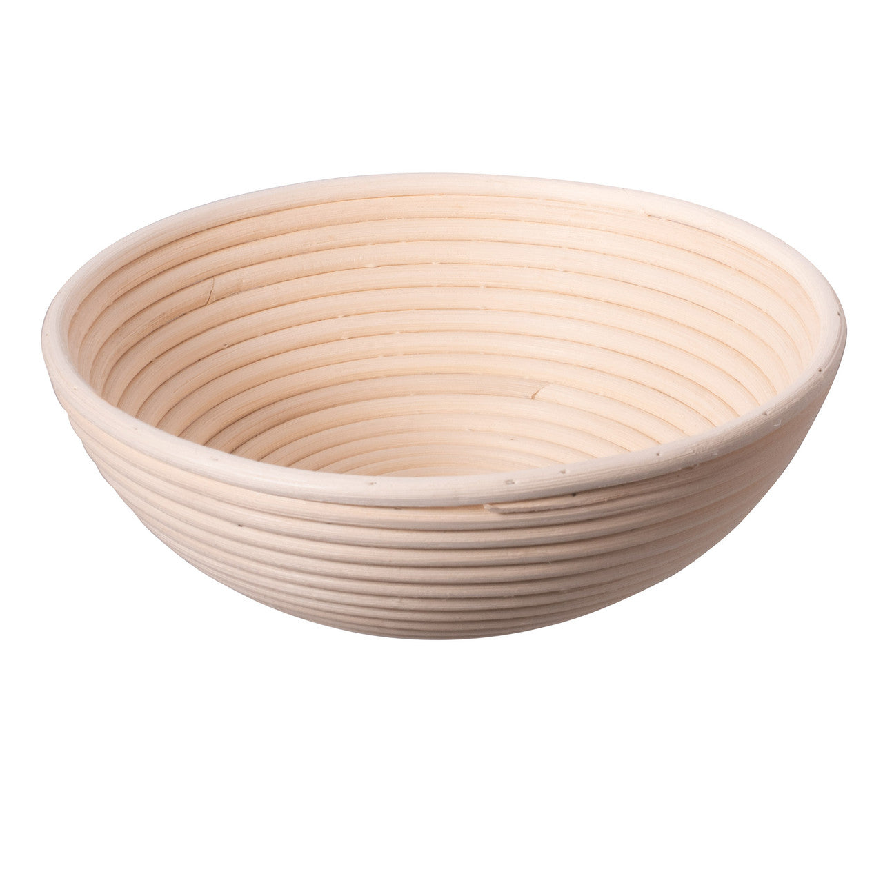 Bakemaster Round Proving Basket 25 x 8.5cm - Rattan image 0