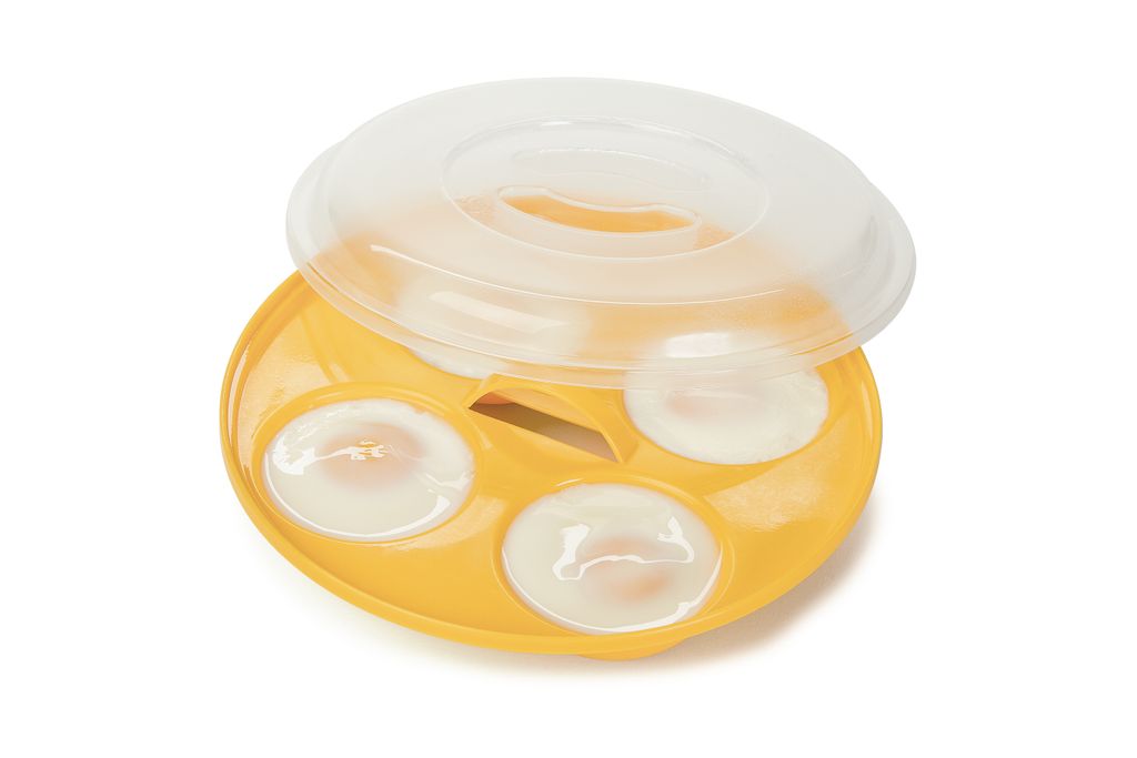 Progressive Prep Solutions Microwave Four Egg Poacher image 0