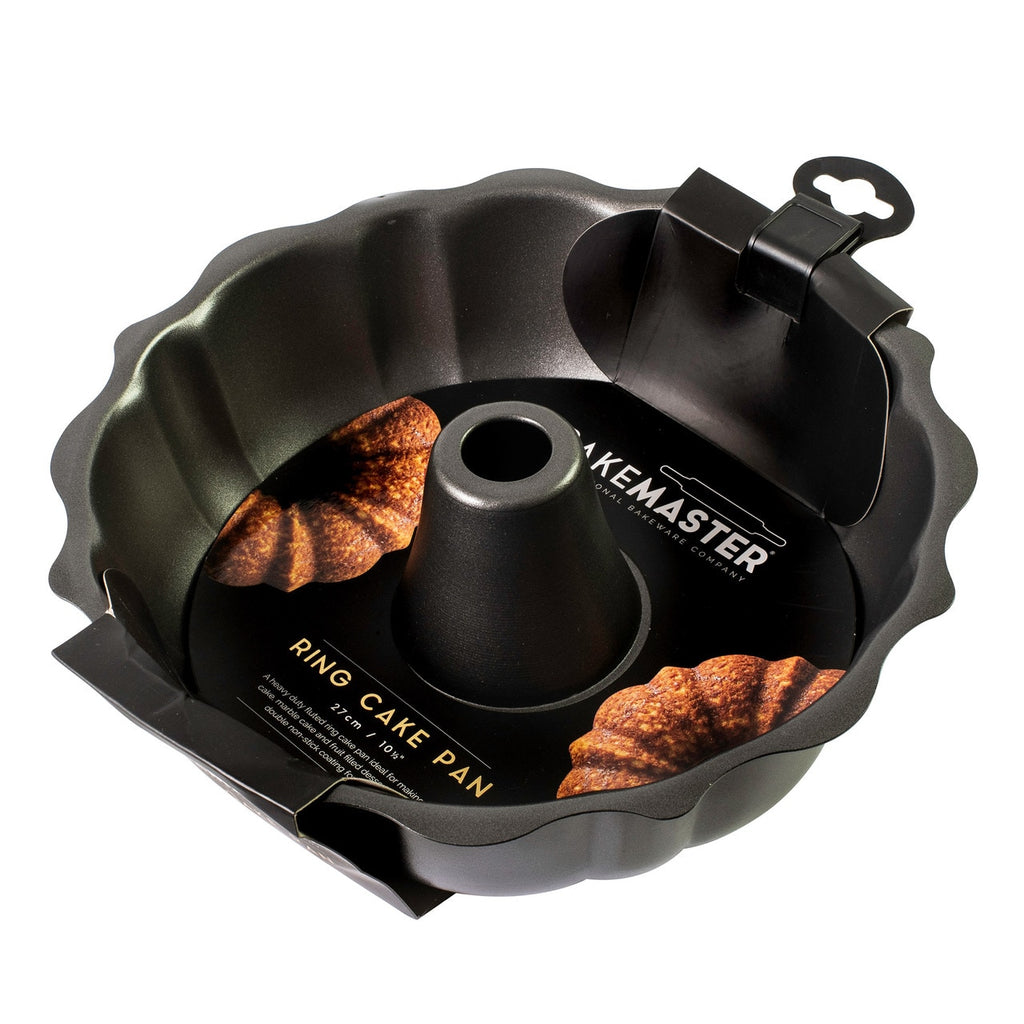 Bakemaster Fluted Ring Cake Pan, 27� X 18Cm - Non-Stick image 1
