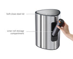 Luxe 5L Pedal Bin Stainless Steel image 1
