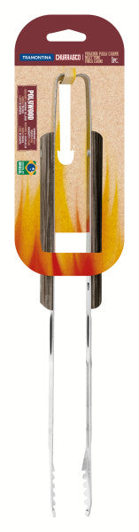 Tramontina Polywood Churrasco Meat Tong 8", 20cm image 1