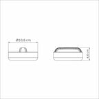 Tramontina Churrasco Black Barbecue Hamburger Press image 3