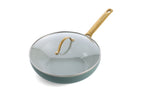 GreenPan Padova Smokey Blue Covered Wok 28cm/3.7L image 0